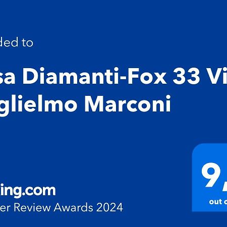 Appartamento Casa Diamanti-Fox 33 Via Guglielmo Marconi Sonnino Esterno foto
